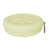 Duo de gamelles pliables de voyage pour chien SAWAH - coloris Vanille