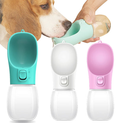 Gourde de Promenade pour Chien avec Bol Intégré, 300 à 550 ml - SAWAH