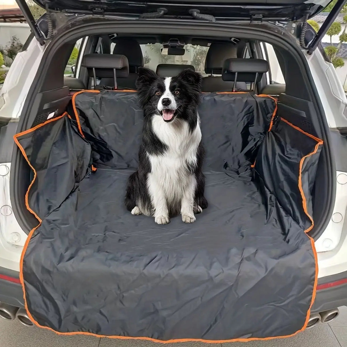 Protection de coffre pour chien SAWAH en coloris noir - vue 2