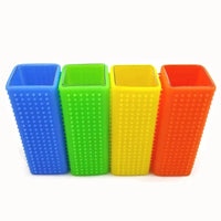 Brosse anti-poils silicone pour chien SAWAH - vue d'ensemble des coloris
